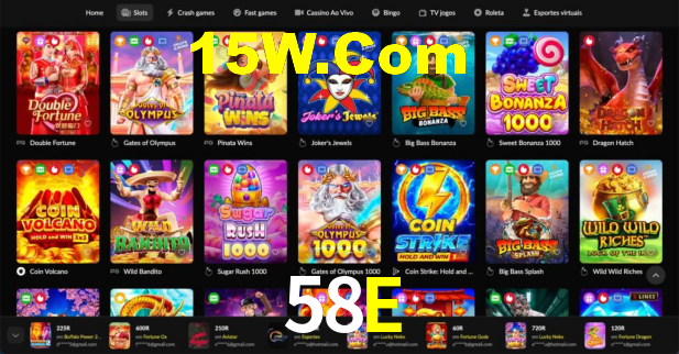 Bônus Generosos e Exclusivos no 58E para Você!